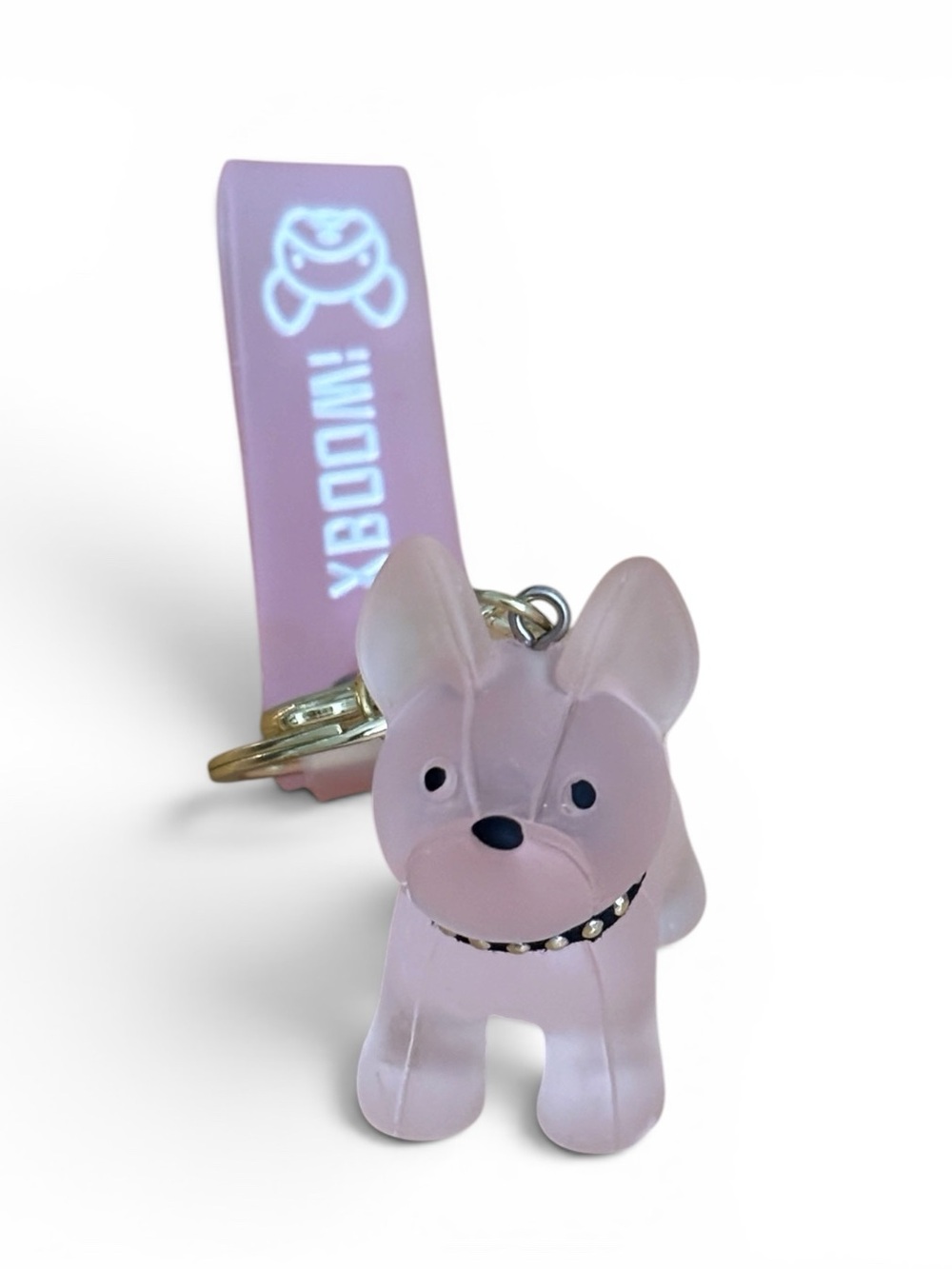 NWT PINK Ankle Socks with Dog Bag Charm/Keychain - Picture 2 of 5